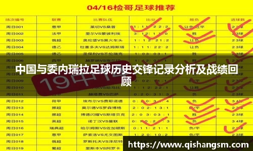 中国与委内瑞拉足球历史交锋记录分析及战绩回顾